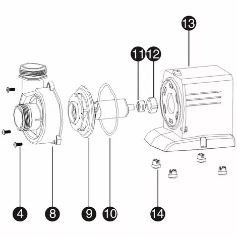 SunSun Pompe De Piscine 10000 L/h Circulation 80 W MAX-ECO CPP-10000 5 SunSun Pompe De Piscine 10000 L/h Circulation 80 W MAX-ECO CPP-10000 – Image 5