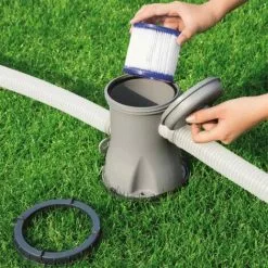 Lot De 2 Cartouches Bestway Pour Filtre De Piscine Dacron I -Pompe et filtre de piscine Soldes 11443397 4