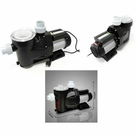 BIGB Pompe De Filtration Piscine 28800l/h - 1300 W 1 BIGB Pompe De Filtration Piscine 28800l/h - 1300 W