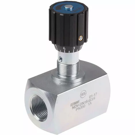 Vanne De Régulation Du Débit Hydraulique RS PRO, G 3/4, 350 Bar Bars ( Prix Pour 1 ) 1 Vanne De Régulation Du Débit Hydraulique RS PRO, G 3/4, 350 Bar Bars ( Prix Pour 1 )