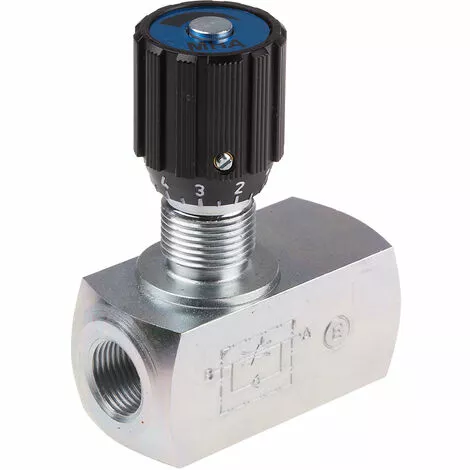 Vanne De Régulation Du Débit Hydraulique RS PRO, G 3/8, 350 Bar Bars ( Prix Pour 1 ) 2 Vanne De Régulation Du Débit Hydraulique RS PRO, G 3/8, 350 Bar Bars ( Prix Pour 1 ) – Image 2