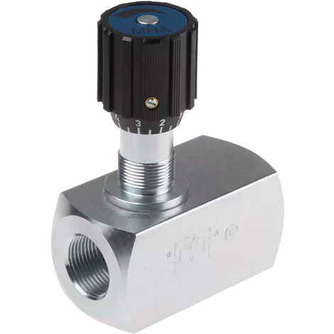 Vanne De Régulation Du Débit Hydraulique RS PRO, G 3/4, 350 Bar Bars ( Prix Pour 1 ) 2 Vanne De Régulation Du Débit Hydraulique RS PRO, G 3/4, 350 Bar Bars ( Prix Pour 1 ) – Image 2