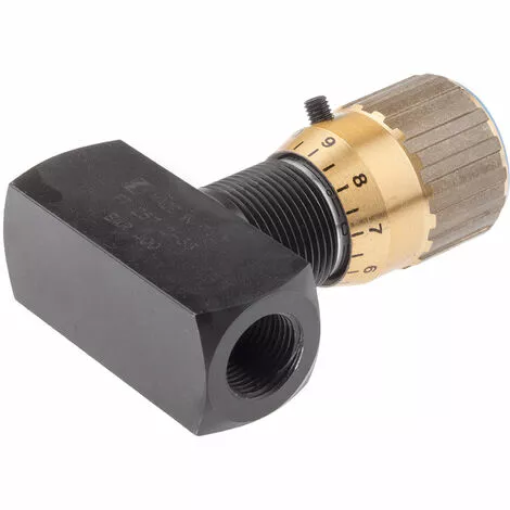 Vanne De Régulation Du Débit Hydraulique RS PRO, G 3/8, 400 Bar Bars ( Prix Pour 1 ) 2 Vanne De Régulation Du Débit Hydraulique RS PRO, G 3/8, 400 Bar Bars ( Prix Pour 1 ) – Image 2