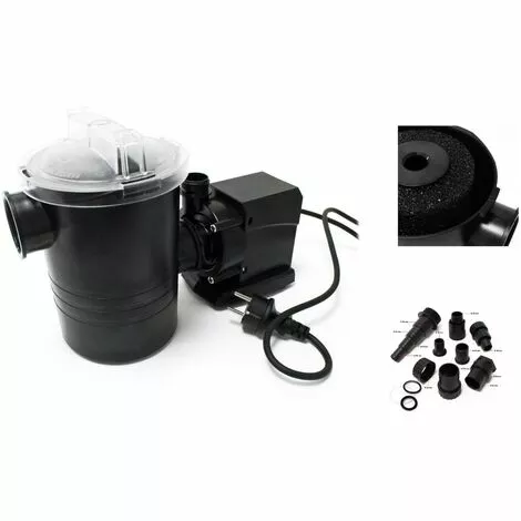BIGB Pompe De Filtration Piscine 5000l/h - 70 Watts 1 BIGB Pompe De Filtration Piscine 5000l/h - 70 Watts