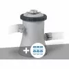 Epurateur à Cartouche Intex C330 1 M³/h + 6 Cartouches H - Gris