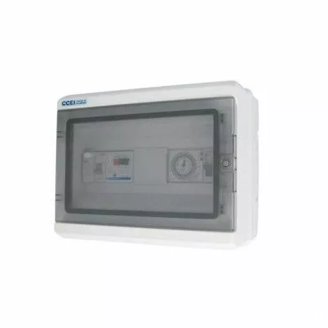 Coffret Multifonctions Pour Piscine Panorama PA20 - Filtration + Départ 230 V - CCEI | 4A à 6A 1 Coffret Multifonctions Pour Piscine Panorama PA20 - Filtration + Départ 230 V - CCEI | 4A à 6A