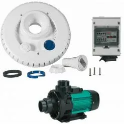 Kit Pompe 44m3/h + Facade + Coffret électrique Pour Nage à Contre Courant - Ncr2 Wiper3 300 Mono - Espa