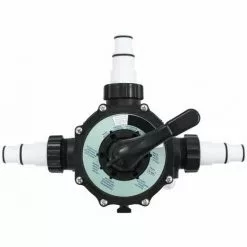 VidaXL Soupape à Multi-voies Pour Filtre à Sable ABS 1,5" 6 Voies -Pompe et filtre de piscine Soldes 13197151 3