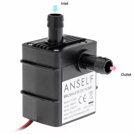 Anself Ultra-silencieux Mini DC12V 4.2W Micro Brushless Eau Pompe A Huile Aquarium Etanche Submersible Fontaine Circulating 240L / H 300cm Lift 5 Anself Ultra-silencieux Mini DC12V 4.2W Micro Brushless Eau Pompe A Huile Aquarium Etanche Submersible Fontaine Circulating 240L / H 300cm Lift – Image 5