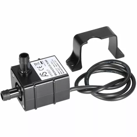 Anself Ultra-silencieux Mini DC12V Micro Brushless Eau Pompe A Huile Etanche Submersible Fontaine Aquarium 240L Circulant / H 5W Lift 3M 0 ~ 100 °C 4 Anself Ultra-silencieux Mini DC12V Micro Brushless Eau Pompe A Huile Etanche Submersible Fontaine Aquarium 240L Circulant / H 5W Lift 3M 0 ~ 100 °C – Image 4