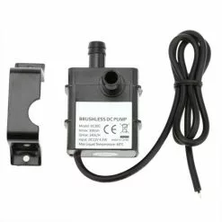 Anself Ultra-silencieux Mini DC12V 4.5W Micro Brushless Eau Pompe A Huile Aquarium Etanche Submersible Fontaine Circulating 240L / H 300cm Lift -Pompe et filtre de piscine Soldes 13238210 3