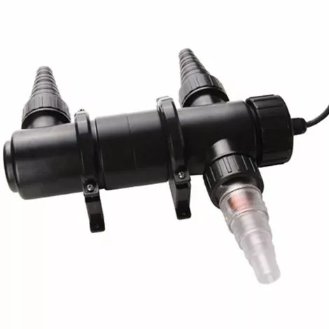 VIDAXL Dispositif De Décantation UVC 10 000 L - Noir 2 VIDAXL Dispositif De Décantation UVC 10 000 L - Noir – Image 2