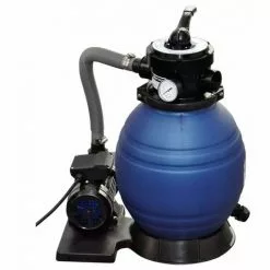 VIDAXL Pompe à Filtre à Sable 400 W 11000 L/h - Bleu