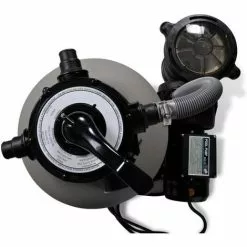 VIDAXL Pompe à Filtre à Sable 600 W 17000 L/h - Gris 6 VIDAXL Pompe à Filtre à Sable 600 W 17000 L/h - Gris -Pompe et filtre de piscine Soldes 14282109 2
