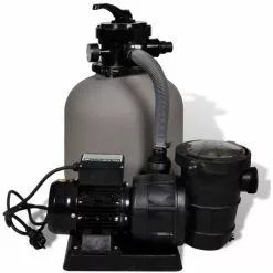 VIDAXL Pompe à Filtre à Sable 600 W 17000 L/h - Gris 7 VIDAXL Pompe à Filtre à Sable 600 W 17000 L/h - Gris -Pompe et filtre de piscine Soldes 14282109 3