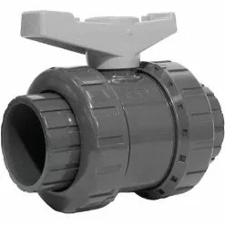 ALIAXIS UTILITIES & INDUSTRY - GLYNWED Robinet Boisseau Sphérique FF Pisicne PVC 63