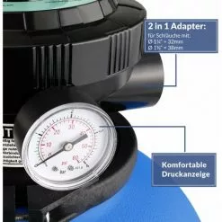 MONZANA Pompe Filtre à Sable Max. 11.000 L/h Avec Pré-filtre XXL Piscine Nettoyage Eau 9 MONZANA Pompe Filtre à Sable Max. 11.000 L/h Avec Pré-filtre XXL Piscine Nettoyage Eau -Pompe et filtre de piscine Soldes 18476989 5