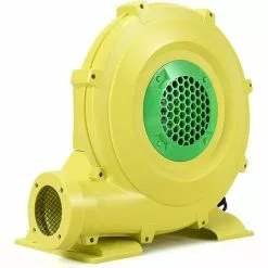COSTWAY Pompe Gonflable De Ventilateur Electrique Avec Moteur 680W En Cuivre Et Cage En PP Pour Château Gonflable Et Arches Gonflable Jaune