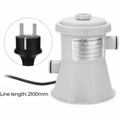 ASUPERMALL Electrique Piscine Filtre Pompe Reutilisable Pratique Piscine Filtre Purificateur Eau Facile A Installer 8 ASUPERMALL Electrique Piscine Filtre Pompe Reutilisable Pratique Piscine Filtre Purificateur Eau Facile A Installer -Pompe et filtre de piscine Soldes 23396799 4
