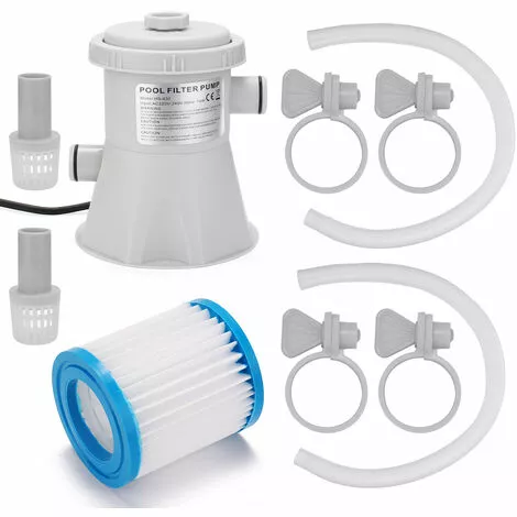 ASUPERMALL Electrique Piscine Filtre Pompe Reutilisable Pratique Piscine Filtre Purificateur Eau Facile A Installer 5 ASUPERMALL Electrique Piscine Filtre Pompe Reutilisable Pratique Piscine Filtre Purificateur Eau Facile A Installer – Image 5