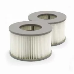 OVIALA Lot De 2 Cartouches De Filtration Pour Spa Gonflable TEKAPO - Blanc