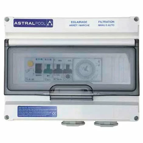 ASTRALPOOL Coffret électrique Pour Piscine Hors Sol Avec Différentiel 30 MA - 2 Prises 1 ASTRALPOOL Coffret électrique Pour Piscine Hors Sol Avec Différentiel 30 MA - 2 Prises