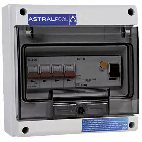 ASTRALPOOL Coffret De Protection Pour Pompe à Chaleur - Monophasé 25 A 1 ASTRALPOOL Coffret De Protection Pour Pompe à Chaleur - Monophasé 25 A