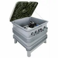 ASTRALPOOL Local Technique Enterré RAMSES II - Filtre Ø 550 Mm - Pompe 1 CV