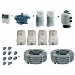 ASTRALPOOL Kit De Filtration Pour Piscine Avec Bassin De 8 X 4 M Jusqu'à 60 M3