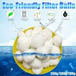 LBTN 350g / 500g Boules Filtrantes En Coton De Piscine Eau De Nettoyage Pour Aquarium De Piscine (boules Filtrantes 700g)