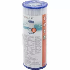 ALICE'S GARDEN Lot De 2 Cartouches Filtrantes Type 2 Pour Pompe - Ø10,6x13,6cm Compatibles Avec Bestway Côme, Vostok 4x2m, Vostok 5x2m, Spinelle 4x2m, Opalite Rotin, Peridot, Onega, Aral Et Onega Palmier. -Pompe et filtre de piscine Soldes 28171337 5