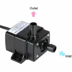 Anself 12V Tete 3 Metres Miniature Sans Brosse DC Pompe Submersible Pompe A Eau Reservoir De Poissons Pompe De Circulation Menage Pompe A Eau Silencieuse Resistance A La Temperature 0 ~ 100 ℃ -Pompe et filtre de piscine Soldes 29066429 5