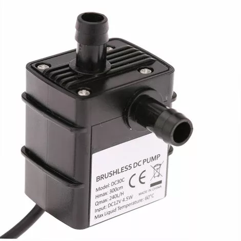Anself Miniature Miniature DC Brushless Pompe Submersible Tete DC12V Pompe A Eau 3m, Resistance A La Temperature 60 ℃ 3 Anself Miniature Miniature DC Brushless Pompe Submersible Tete DC12V Pompe A Eau 3m, Resistance A La Temperature 60 ℃ – Image 3