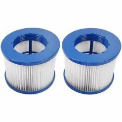 Lot De 2 Cartouches De Filtres Pour Spa Gonflable Cocooning Water - Blanc