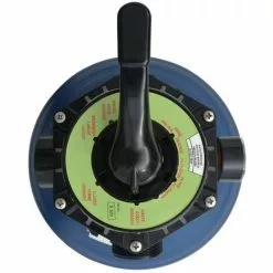 TRUE DEAL Filtre à Sable Pour Piscine Avec Vanne 6 Positions Bleu 460 Mm -Pompe et filtre de piscine Soldes 30021385 5