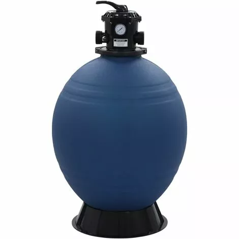 TRUE DEAL Filtre à Sable Pour Piscine Avec Vanne 6 Positions Bleu 660 Mm 2 TRUE DEAL Filtre à Sable Pour Piscine Avec Vanne 6 Positions Bleu 660 Mm – Image 2