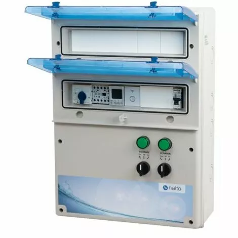 NALTO Coffret Piscine Connecté Pour Filtration + Éclairage 100W - Module Wifi Inclus Pour Commande Filtration 2 NALTO Coffret Piscine Connecté Pour Filtration + Éclairage 100W - Module Wifi Inclus Pour Commande Filtration – Image 2