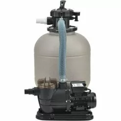 Pompe Filtre à Sable Pour Piscines 18-30 M³ 400 W Plastique Cuivre Beige [pro.tec] -Pompe et filtre de piscine Soldes 30803902 4