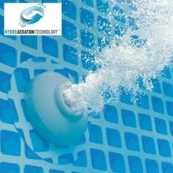 Filtre à Sable 10 M3/h Intex - Secteur - Blanc -Pompe et filtre de piscine Soldes 31654206 5