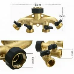 Triomphe Inverseur De Vanne à Bille 4 Voies En Cuivre, Inverseur De Robinet, Arrosage De Jardin, Irrigation Agricole, Accessoires De Lavage De Voiture Domestique 9 Triomphe Inverseur De Vanne à Bille 4 Voies En Cuivre, Inverseur De Robinet, Arrosage De Jardin, Irrigation Agricole, Accessoires De Lavage De Voiture Domestique -Pompe et filtre de piscine Soldes 31775121 5