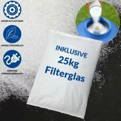 MONZANA Pompe Filtre à Sable 11.000 L/h Verre Filtrant 25 Kg Système Filtration Piscine 7 MONZANA Pompe Filtre à Sable 11.000 L/h Verre Filtrant 25 Kg Système Filtration Piscine -Pompe et filtre de piscine Soldes 32322963 3