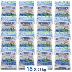 Traitement Au Sel - Sel Pour électrolyse Piscine - 16x25kg De Centrocom