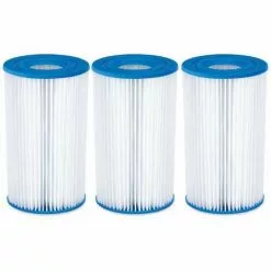 SUMMERWAVES Lot De 3 Cartouches Filtres A/C Summer Waves Pour Piscine