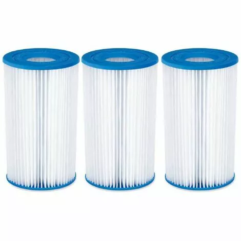 SUMMERWAVES Lot De 3 Cartouches Filtres A/C Summer Waves Pour Piscine 1 SUMMERWAVES Lot De 3 Cartouches Filtres A/C Summer Waves Pour Piscine