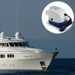 Kueatily Pompes De Cale, Pompe De Cale Automatique 12V 1100GPH Pompe à Eau Liquide Silencieuse Automatique Pour Pompe De Cale Marine Pompe à Eau Pour Bateaux, étangs, Piscines -Pompe et filtre de piscine Soldes 32991927 5