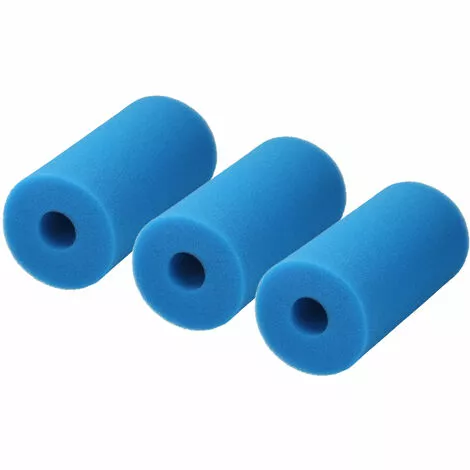 HAPPYSHOPPING L'eponge De Filtre De Piscine KKmoon (neutre) Peut Remplacer Le Filtre De Type A, Bleu 26.5 * 15 * 13.5 Cm Grand Trois Paquets - Bleu 26.5 * 15 * 13.5 Cm Grand Trois Paquets 2 HAPPYSHOPPING L'eponge De Filtre De Piscine KKmoon (neutre) Peut Remplacer Le Filtre De Type A, Bleu 26.5 * 15 * 13.5 Cm Grand Trois Paquets - Bleu 26.5 * 15 * 13.5 Cm Grand Trois Paquets – Image 2