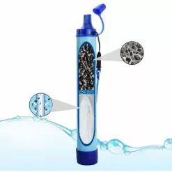MERKMAK Purificateur D'Eau Exterieur Camping Randonnee Urgence Vie Survie Portable Filtre Purificateur D'Eau -Pompe et filtre de piscine Soldes 33768904 3