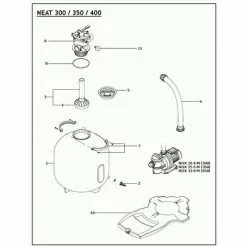 ESPA Equipo De Filtración ESP NEAT 350 6TP 0,25CV 6 M3 / H 7 ESPA Equipo De Filtración ESP NEAT 350 6TP 0,25CV 6 M3 / H -Pompe et filtre de piscine Soldes 33919999 4