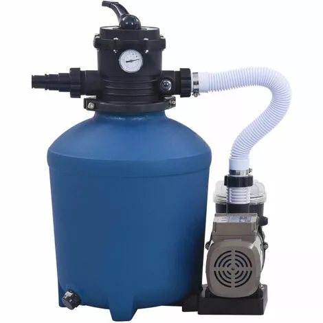 ASUPERMALL Pompe Filtrante A Sable Avec Minuterie 530 W 10980 L/h 3 ASUPERMALL Pompe Filtrante A Sable Avec Minuterie 530 W 10980 L/h – Image 3