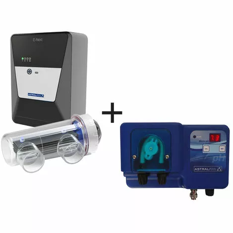 ASTRALPOOL Electrolyseur Au Sel E-Next 21 + Pompe Doseuse Micro PH - Astral Pool 1 ASTRALPOOL Electrolyseur Au Sel E-Next 21 + Pompe Doseuse Micro PH - Astral Pool